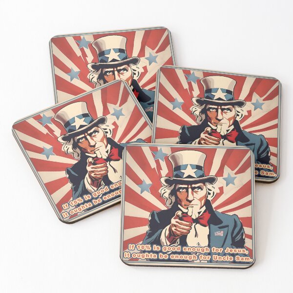 Item preview, Uncle Sam 010-5000x2 good jesus designed and sold by Dead Presidents.