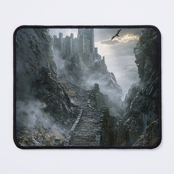 Item preview, The Ascent to the Forgotten Keep designed and sold by oanaunciuleanu.