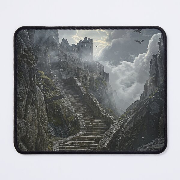 Item preview, The Ascent to the Forgotten Keep designed and sold by oanaunciuleanu.