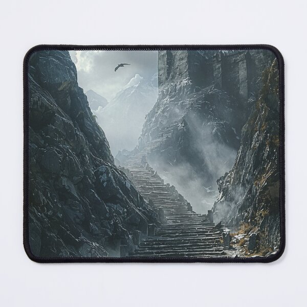 Item preview, The Ascent to the Forgotten Keep designed and sold by oanaunciuleanu.
