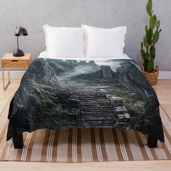 Item preview, The Ascent to the Forgotten Keep designed and sold by oanaunciuleanu.