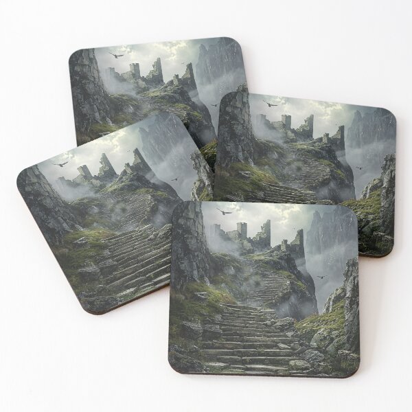 Item preview, The Ascent to the Forgotten Keep  designed and sold by oanaunciuleanu.