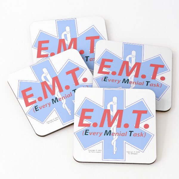 Item preview, EMT: Every Menial Tast designed and sold by RoseBloodCat.