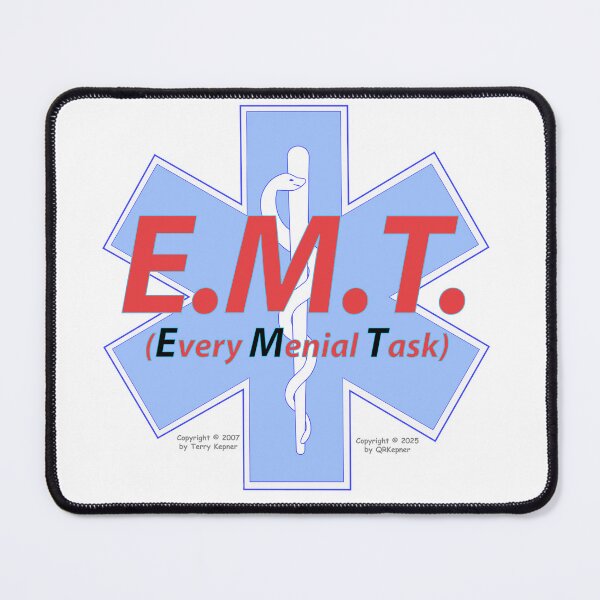 Item preview, EMT: Every Menial Tast designed and sold by RoseBloodCat.