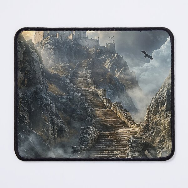 Item preview, The Ascent to the Forgotten Keep  designed and sold by oanaunciuleanu.