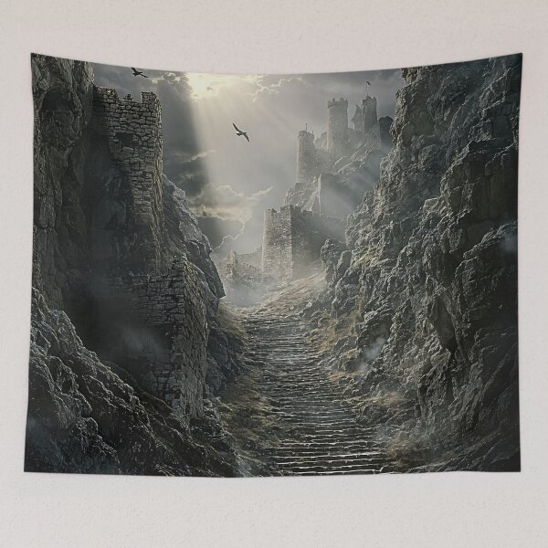 Item preview, The Ascent to the Forgotten Keep  designed and sold by oanaunciuleanu.