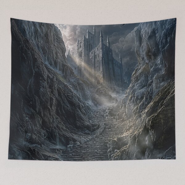Item preview, The Ascent to the Forgotten Keep  designed and sold by oanaunciuleanu.