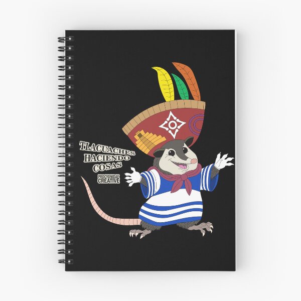 Item preview, Tlacuaches Haciendo Cosas: Chinelo designed and sold by Procyonidae Creative.