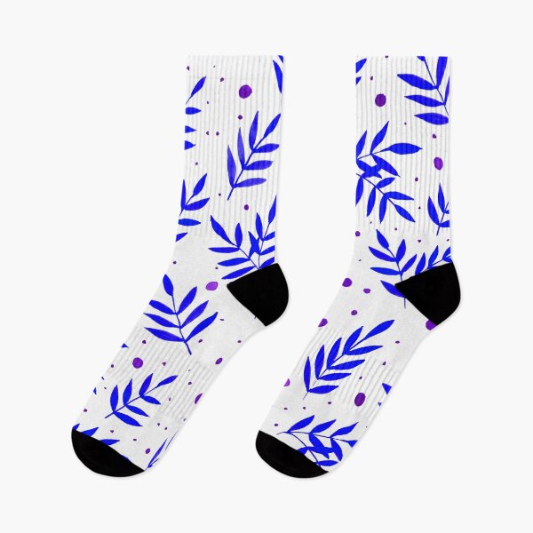 Item preview, Magical branches - blue and purple designed and sold by wackapacka.