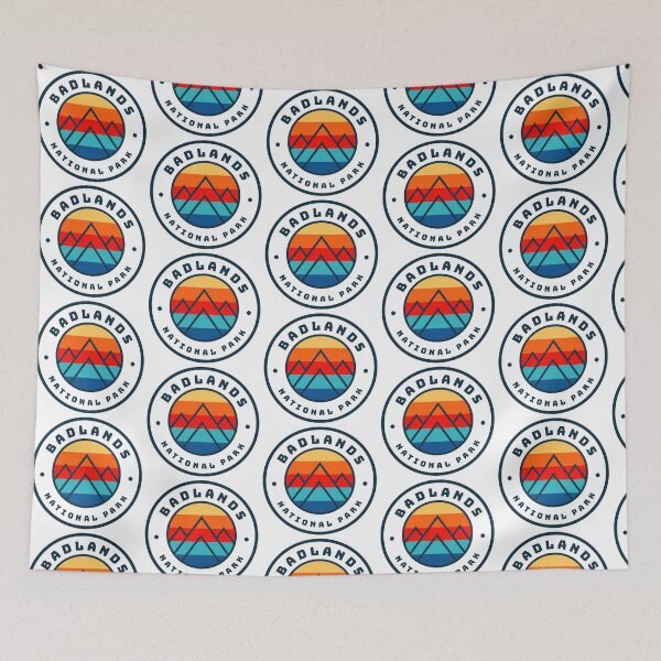 Item preview, Badlands National Park SD South Dakota Mountains designed and sold by Guarddogdrive.