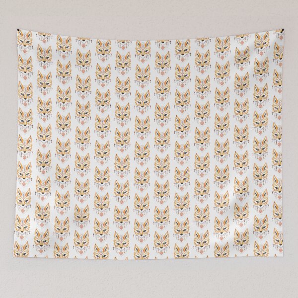 Item preview, Fox mask pattern designed and sold by Gioia-JJ.