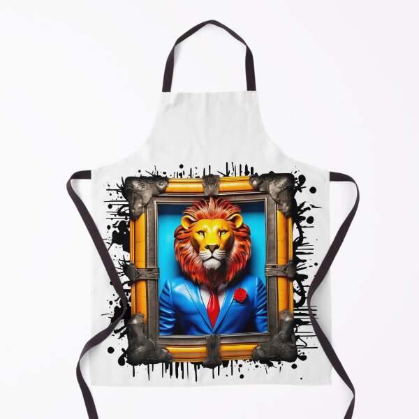 Item preview, Animals in frame. Lion. designed and sold by Drone-tees.
