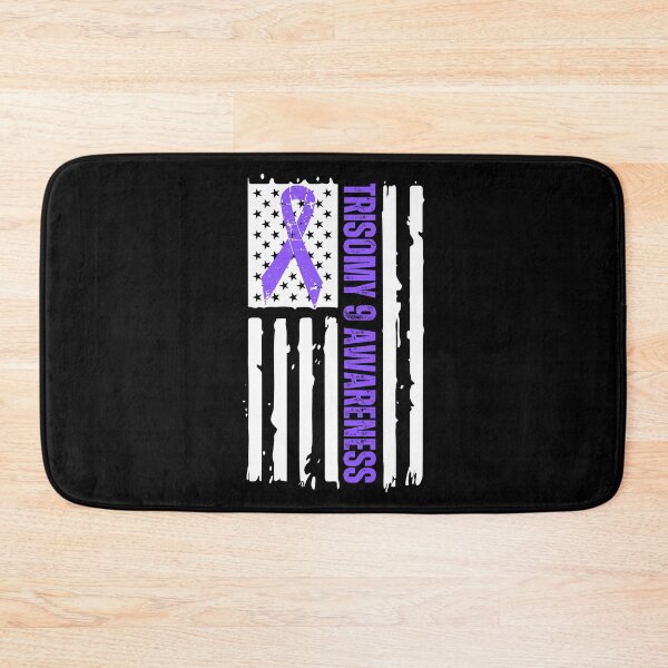 Item preview, Trisomy 9 Awareness Distressed Flag designed and sold by NoSpecialShop.