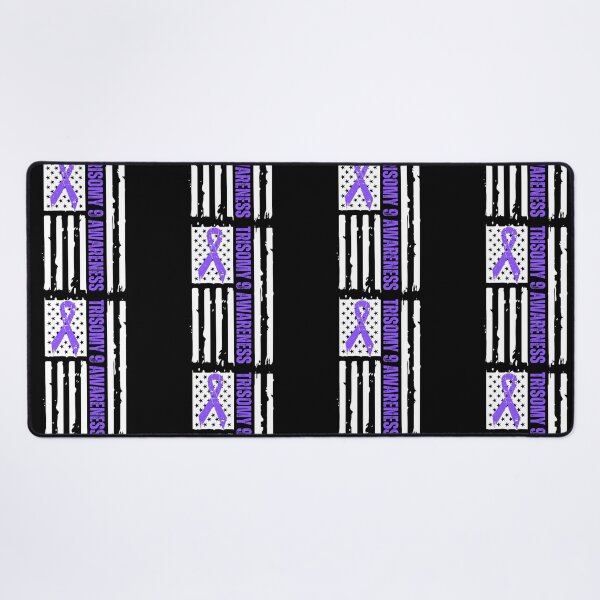 Item preview, Trisomy 9 Awareness Distressed Flag designed and sold by NoSpecialShop.