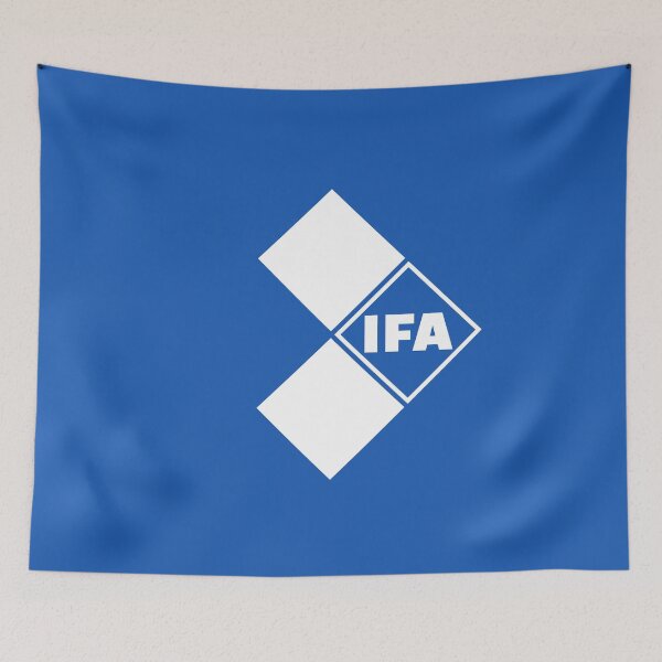 Item preview, IFA Logo v1 (white) designed and sold by VEB Ostladen.