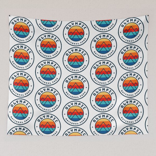 Item preview, Olympic National Park Dog WA Washington Mountains designed and sold by Guarddogdrive.