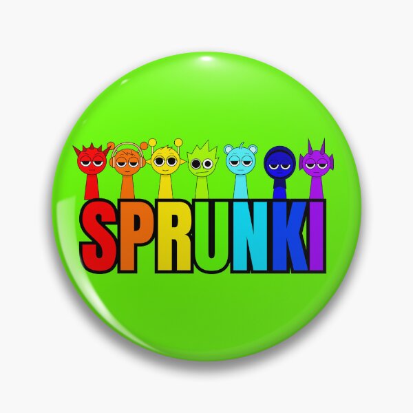 Item preview, Colorful Sprunki in line designed and sold by Sprunki Shop.
