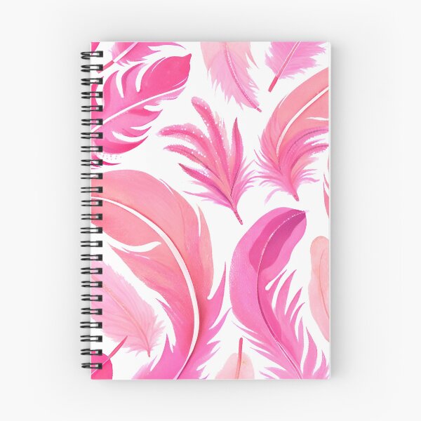 Item preview, Pink feathers on white background designed and sold by Gioia-JJ.