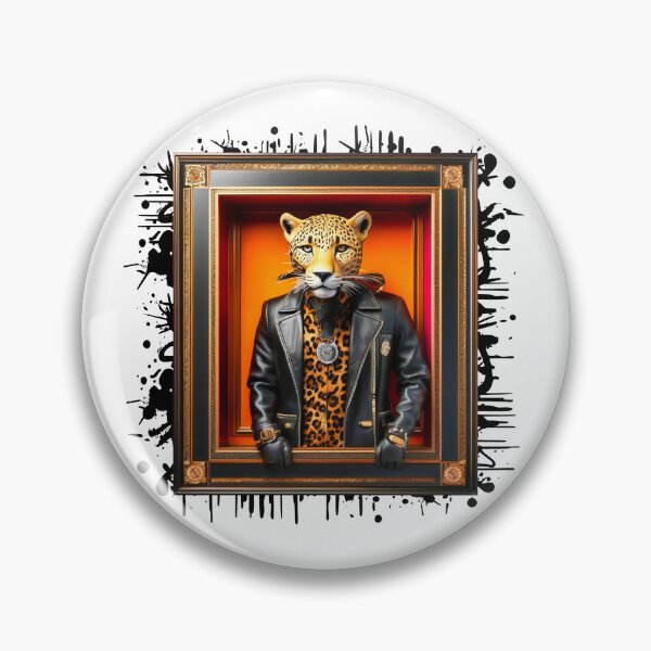 Item preview, Animals in frame. Leopard. designed and sold by Drone-tees.