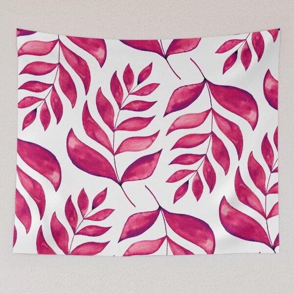 Item preview, Simple branches - magenta designed and sold by wackapacka.