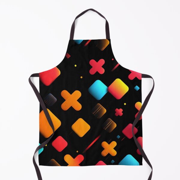 Item preview, Vibrant Geometric Plus Pattern – Modern Abstract Design designed and sold by MysticArtisan.