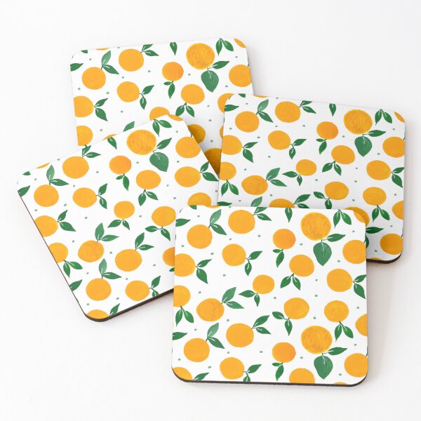 Item preview, Tangerine pattern - yellow and green designed and sold by wackapacka.