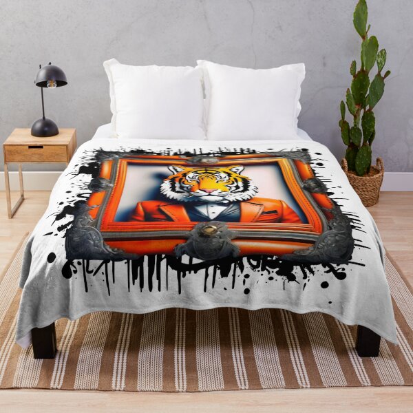 Item preview, Animals in frame. Tiger. designed and sold by Drone-tees.