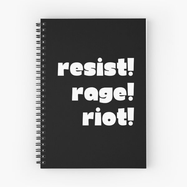 Item preview, Resist! Rage! Riot! Protest Gear-Activist Apparel- Live Laugh Love Satire designed and sold by Kristalin Glass.