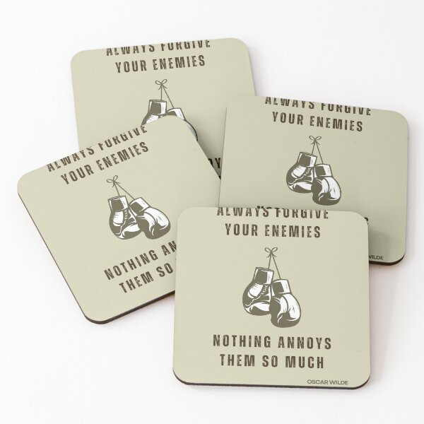 Item preview, Forgive Your Enemies - Oscar Wilde designed and sold by SmithE018.