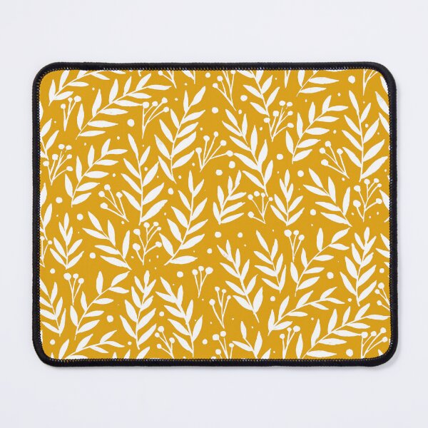 Item preview, Cute branches - yellow ochre designed and sold by wackapacka.