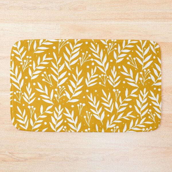 Item preview, Cute branches - yellow ochre designed and sold by wackapacka.
