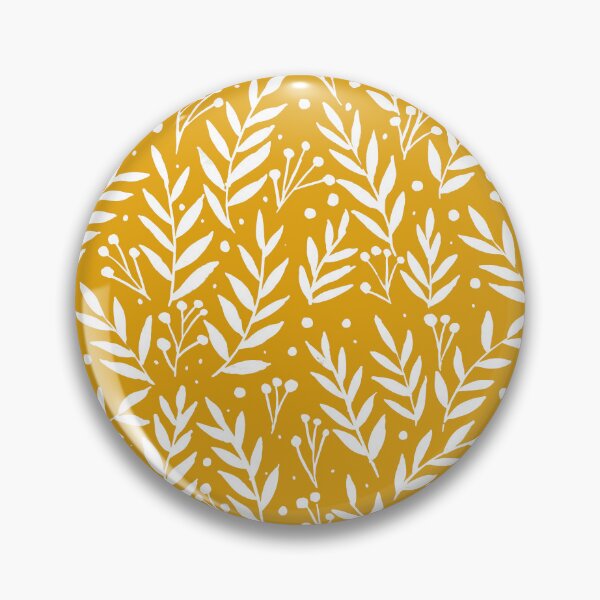 Item preview, Cute branches - yellow ochre designed and sold by wackapacka.