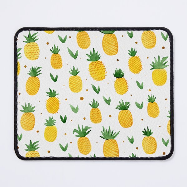 Aperçu de l'œuvre Watercolor pineapples créée et vendue par wackapacka.