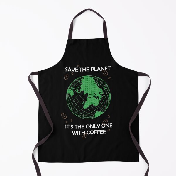 Item preview, Coffee lovers | Save the Planet | Sustainable | Funny print. designed and sold by OneEyedCap.