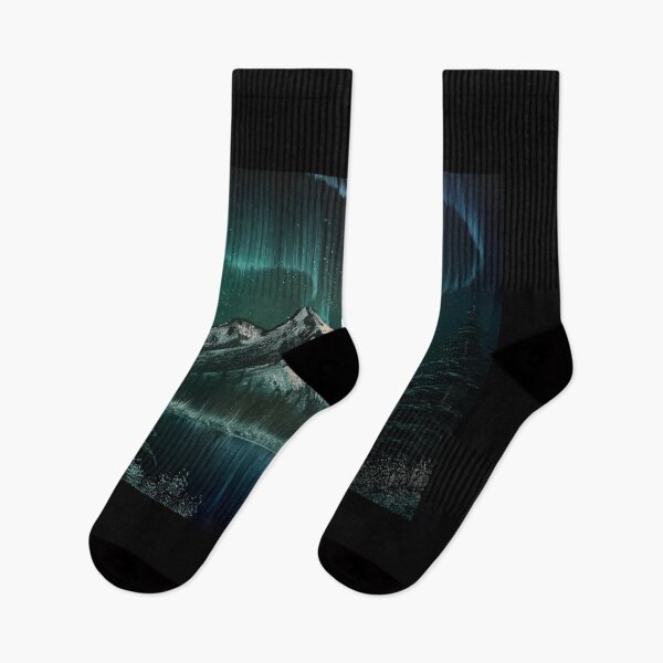 Item preview, Green and Blue Northern Lights designed and sold by Jessie Mason.