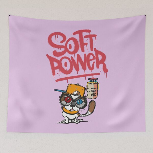 Item preview, Rapper Cat Soft Power designed and sold by MALIKABO.