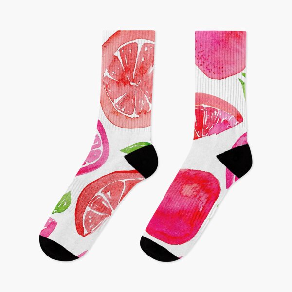 Item preview, Watercolor grapefruit - pink designed and sold by wackapacka.