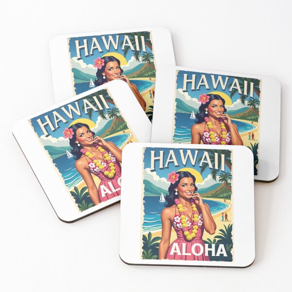Item preview, Aloha Hawaii Retro Classic Vintage Design designed and sold by GoodOldVintage.