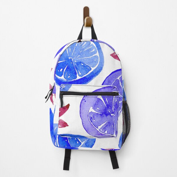 Item preview, Citrus pattern - blue designed and sold by wackapacka.