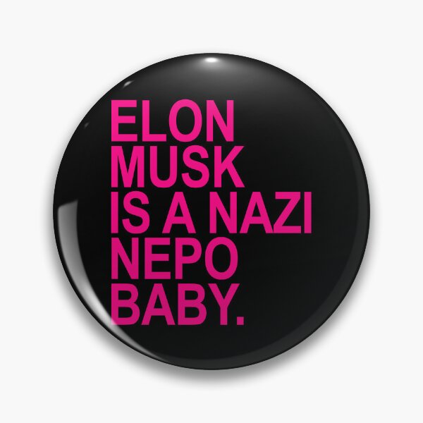 Item preview, Elon Musk is a Nazi nepo baby - Ayanna Pressley (hot pink) designed and sold by Thelittlelord.