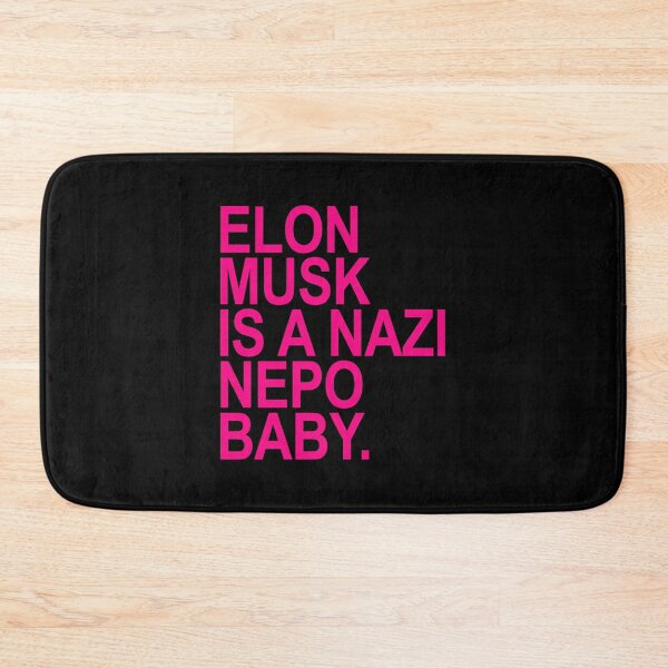 Item preview, Elon Musk is a Nazi nepo baby - Ayanna Pressley (hot pink) designed and sold by Thelittlelord.