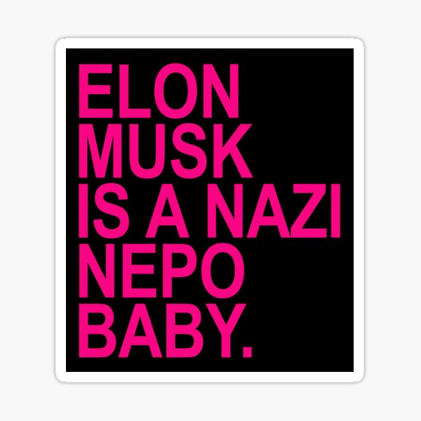 Artikel-Vorschau von Elon Musk is a Nazi nepo baby - Ayanna Pressley (hot pink), designt und verkauft von Thelittlelord.