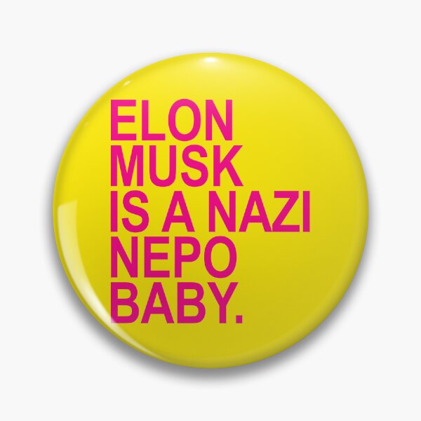 Item preview, Elon Musk is a Nazi nepo baby - Ayanna Pressley (hot pink 2) designed and sold by Thelittlelord.