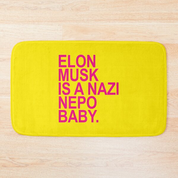 Item preview, Elon Musk is a Nazi nepo baby - Ayanna Pressley (hot pink 2) designed and sold by Thelittlelord.