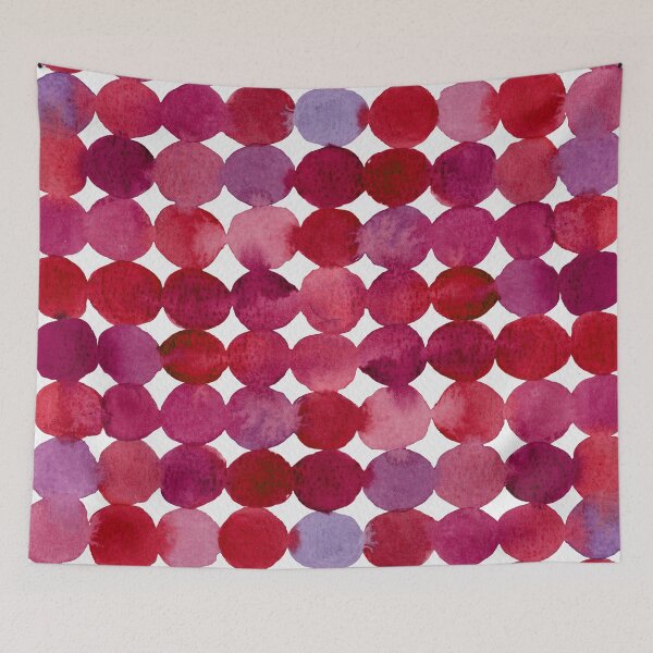 Item preview, Dots pattern - pink and red designed and sold by wackapacka.
