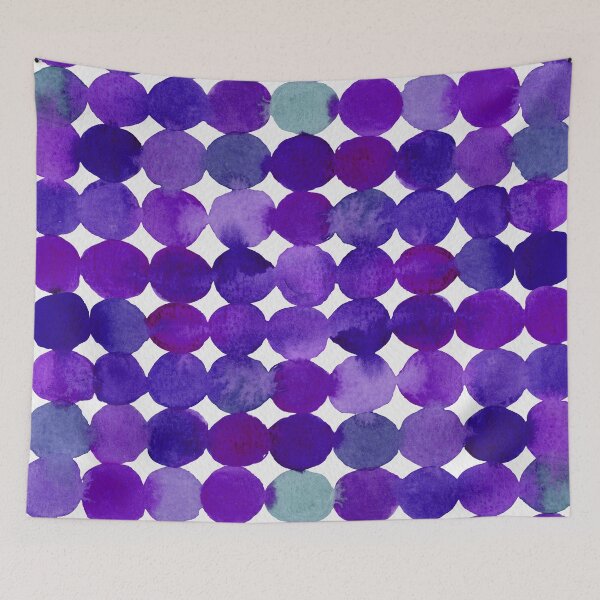 Item preview, Dots pattern - purple designed and sold by wackapacka.