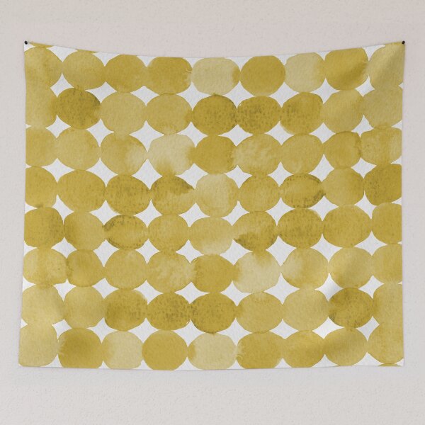 Item preview, Dots pattern - yellow designed and sold by wackapacka.