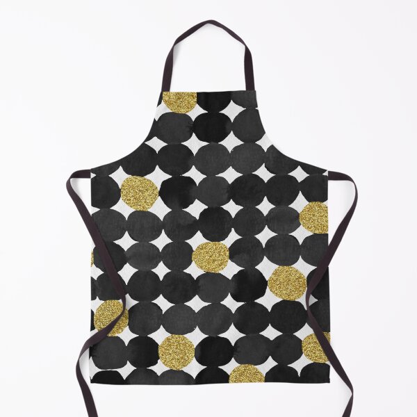 Item preview, Dots pattern - black and gold designed and sold by wackapacka.
