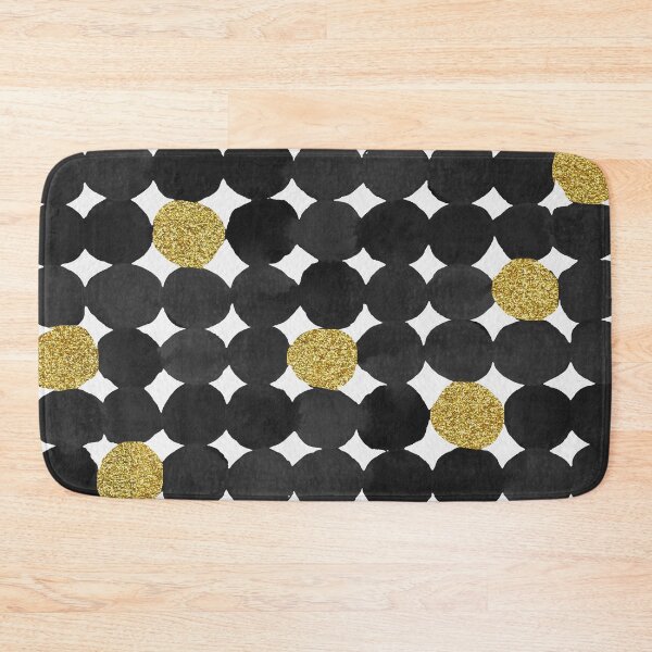Item preview, Dots pattern - black and gold designed and sold by wackapacka.