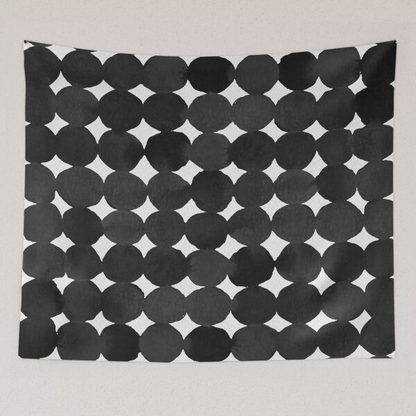Item preview, Dots pattern - black designed and sold by wackapacka.